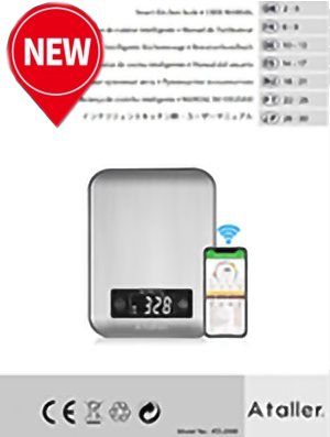 KS-2099 Smart Kitchen Scale User Manual Ver202309-7Languages